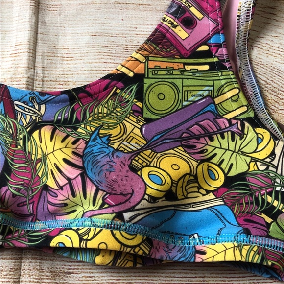 Brittany Allen Retro Sports Bra - Picture 6 of 10